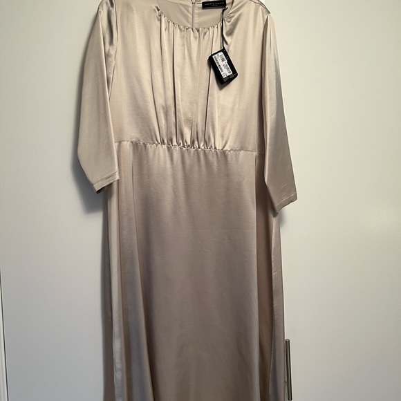New Fabiana Filippi viscose and wool dress midi length - Picture 3 of 5